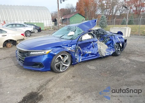 2021 Honda Accord Sport Special Edition z USA, uszkodzony, nr VIN 1HGCV1F40MA032608